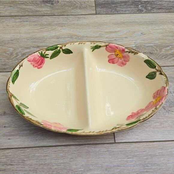 Franciscan Desert Rose divided serving dish - Picture 5 of 12